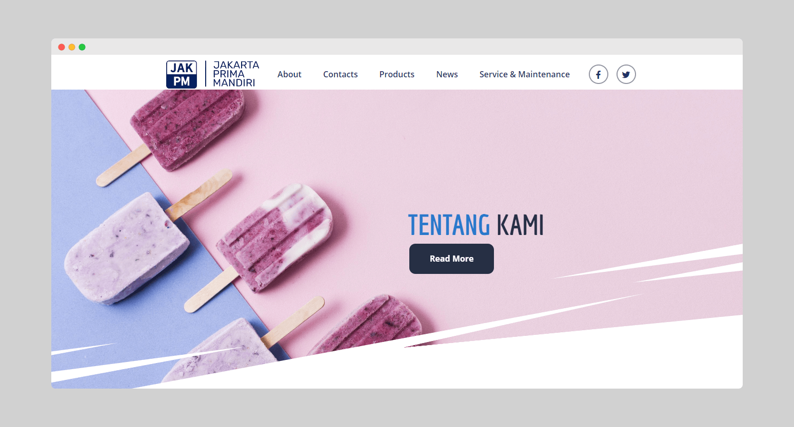 Website Klien JakPM